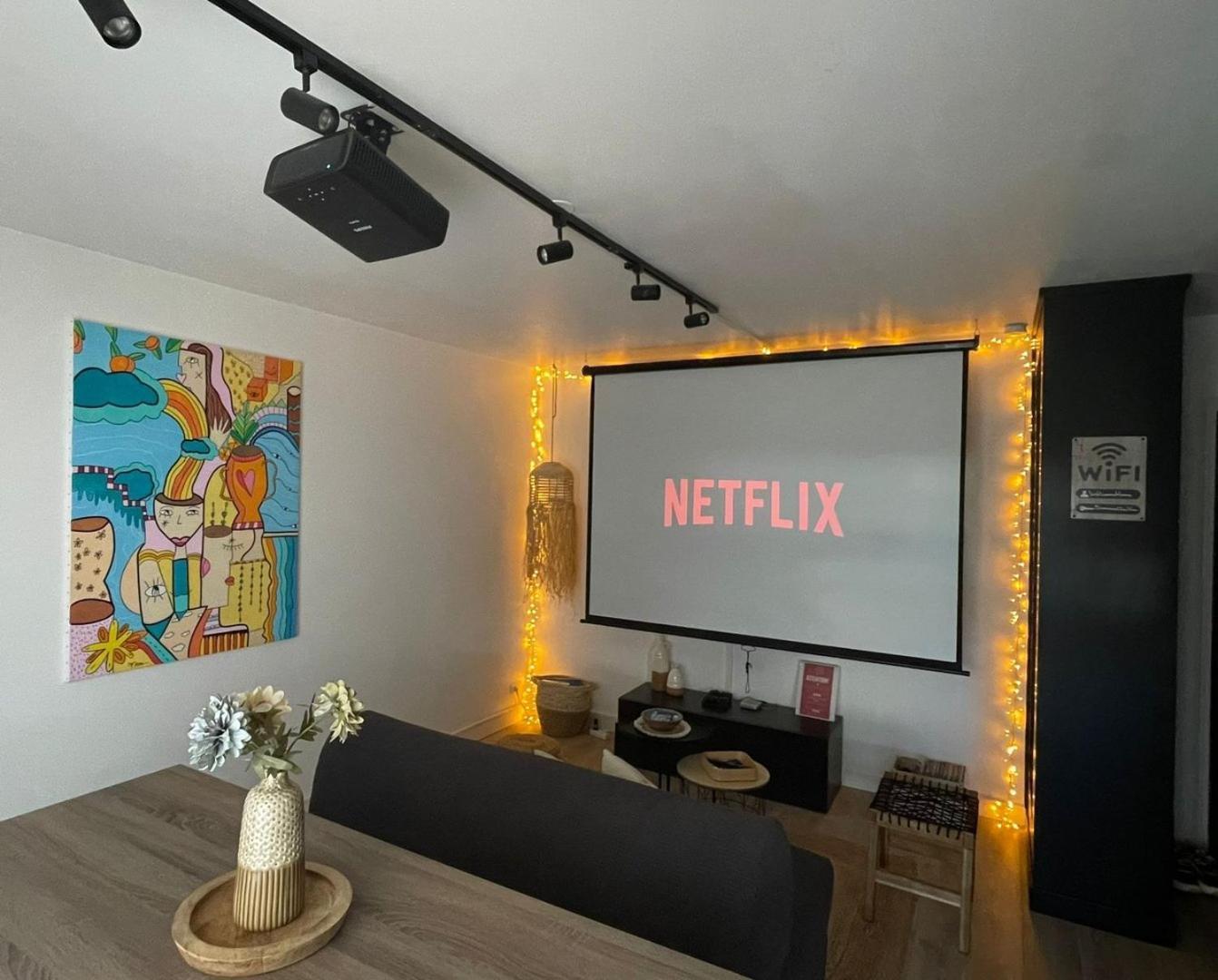 Apartment Proche Paris Video-projecteur